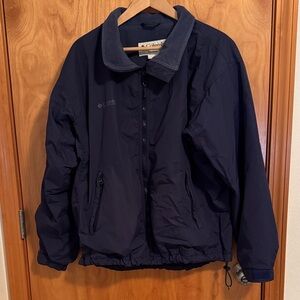 Vintage Columbia Dark Blue Outdoor Jacket